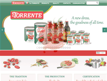 Tablet Screenshot of italian-tomatoes.latorrente.com